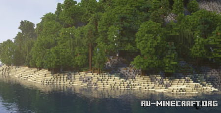  Large Mountain With Trees & Snow - JaMaps  Minecraft