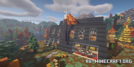 Autumn Estate  Minecraft