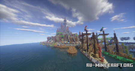 ������� Disney Rapunzel Tangled Map ��� Minecraft PE