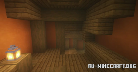 ������� ��� � ���� - house in the mountain ��� Minecraft