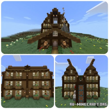 ������� Medieval Redstone House by Fahim Ardani ��� Minecraft PE
