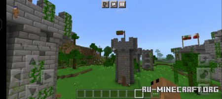 Скачать MrXtr8me's Medieval Vanilla Expansion для Minecraft PE 1.18