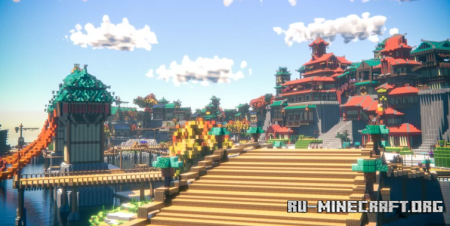 ������� Liyue Harbour from Genshin Impact ��� Minecraft