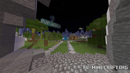 ������� PvP World Map by Team MinecraftPe ��� Minecraft PE