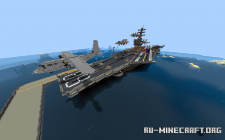 ������� USS Aircraft Carrier ��� Minecraft PE