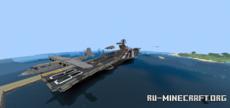������� USS Aircraft Carrier ��� Minecraft PE