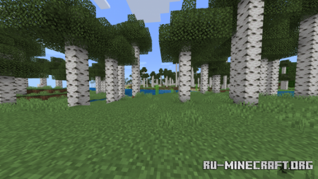 Скачать Flourishing Trees для Minecraft PE 1.19