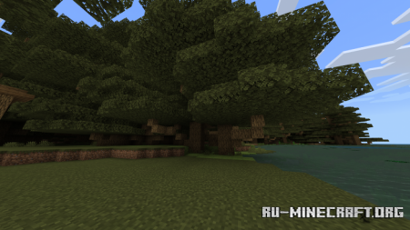 Скачать Flourishing Trees для Minecraft PE 1.19