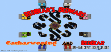 ������� RedBear's Bedwars ��� Minecraft PE