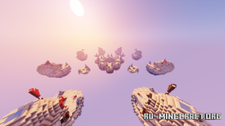 Скачать Winter Bedwars Map by InsomniaGamesMCPE для Minecraft PE