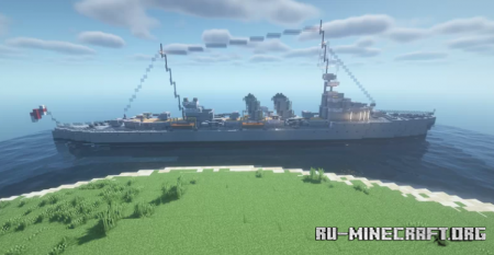 ������� HMS Danae (1918) ��� Minecraft