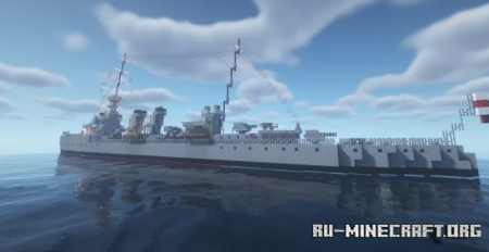 ������� HMS Danae (1918) ��� Minecraft