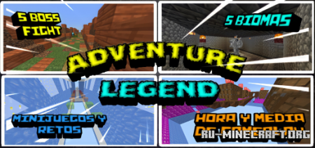 ������� Adventure Legend Map ��� Minecraft PE