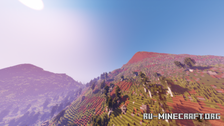 ������� Mountain Terrain Format ��� Minecraft PE