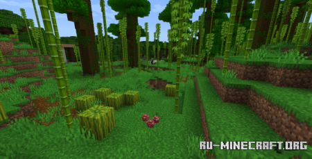 Скачать Natural Structure Redone V1 для Minecraft PE 1.19