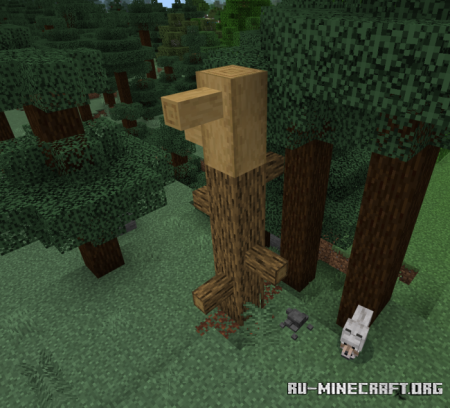 Скачать Natural Structure Redone V1 для Minecraft PE 1.19