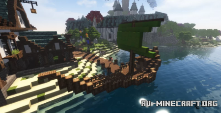  Elven Town - Map  Minecraft