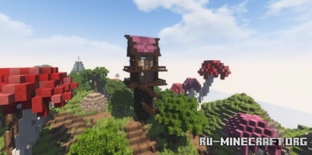  Elven Town - Map  Minecraft