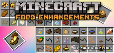  Food Enhancements  Minecraft PE 1.19