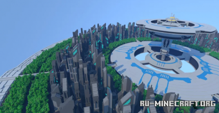 ������� City Of Tuats (Skycity) ��� Minecraft