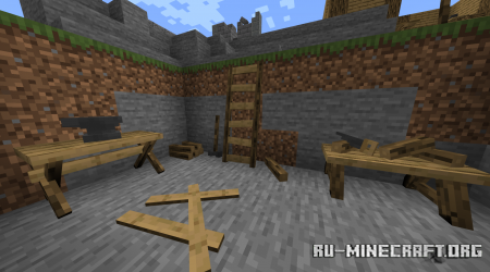  Feudal Furniture - Walkway Update  Minecraft PE 1.19