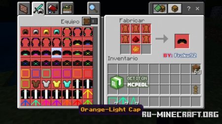 Скачать Dynamic-Light Armor для Minecraft PE 1.19