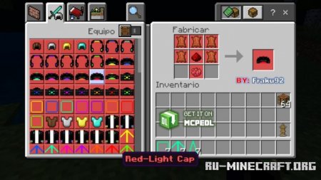 Скачать Dynamic-Light Armor для Minecraft PE 1.19