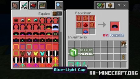 Скачать Dynamic-Light Armor для Minecraft PE 1.19