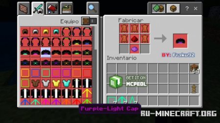 Скачать Dynamic-Light Armor для Minecraft PE 1.19