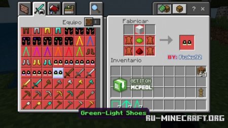 Скачать Dynamic-Light Armor для Minecraft PE 1.19