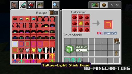 Скачать Dynamic-Light Armor для Minecraft PE 1.19