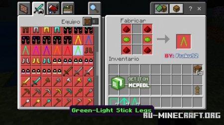 Скачать Dynamic-Light Armor для Minecraft PE 1.19