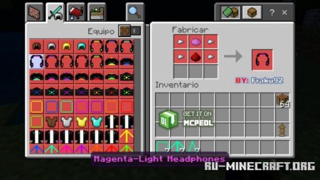 Скачать Dynamic-Light Armor для Minecraft PE 1.19