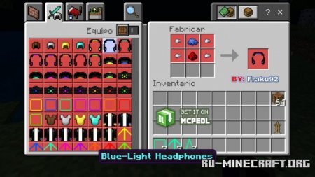 Скачать Dynamic-Light Armor для Minecraft PE 1.19