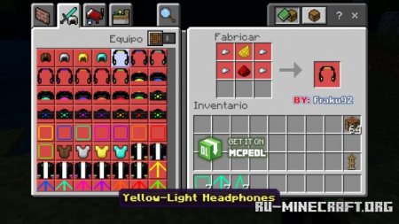 Скачать Dynamic-Light Armor для Minecraft PE 1.19