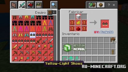 Скачать Dynamic-Light Armor для Minecraft PE 1.19