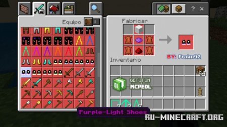 Скачать Dynamic-Light Armor для Minecraft PE 1.19