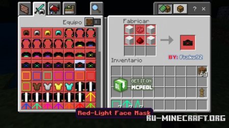 Скачать Dynamic-Light Armor для Minecraft PE 1.19