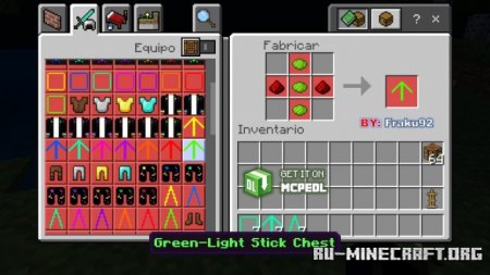 Скачать Dynamic-Light Armor для Minecraft PE 1.19