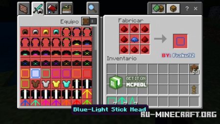 Скачать Dynamic-Light Armor для Minecraft PE 1.19