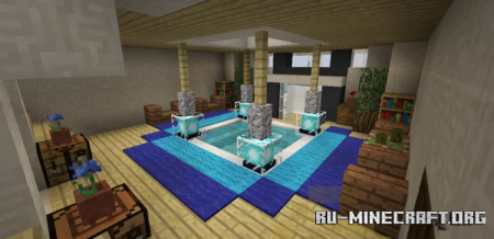 ������� Lotus - Futuristic Ocean Mansion ��� Minecraft