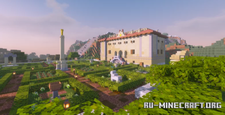 Скачать Renaissance Villa - Villa Blu для Minecraft