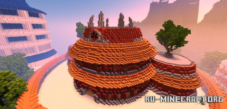  Naruto Hokage Residence  Minecraft