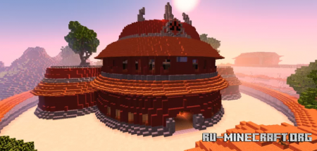  Naruto Hokage Residence  Minecraft