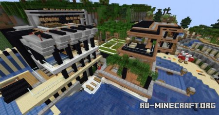  Extreme Luxury Mansion  Minecraft PE