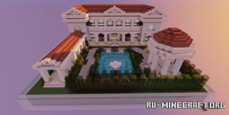 Minecraft Asset - Roman Villa (by Shax)  Minecraft