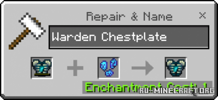  Warden Armor and Echo Tools and Staff Addon  Minecraft PE 1.19