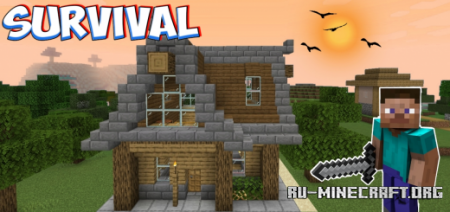 ������� Best Survival World Map by MCPE ML ��� Minecraft PE