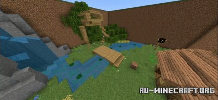 ������� My Little Dirt Block Adventure - Minigames Map ��� Minecraft PE