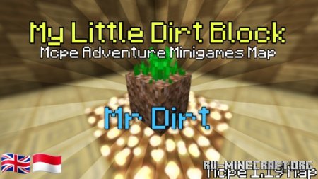 ������� My Little Dirt Block Adventure - Minigames Map ��� Minecraft PE